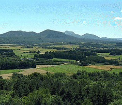 La Chaîne vue du Nord